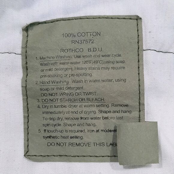 Rothco BDU Tactical Military Uniform Cargo Fatigue Green Utility Chinos Medium - Picture 4 of 5